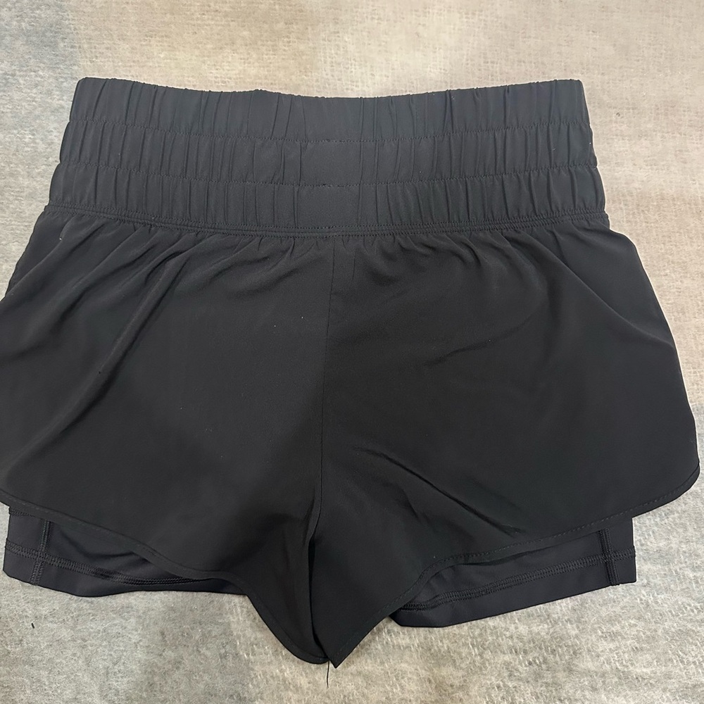 Women's Black Athletic Shorts